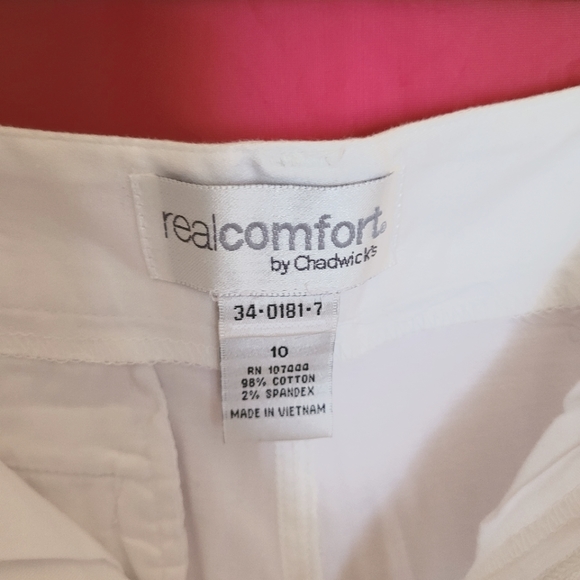 Buy 3 get one free, Chadwick's White Painters Shorts (308) - Picture 4 of 8